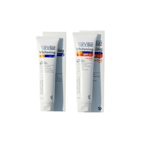 عرض ستارفيل جل ليلي للتفتيح + واقي شمس 50%